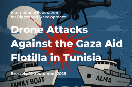 Drone Attacks Against the Gaza Aid Flotilla in Tunisia