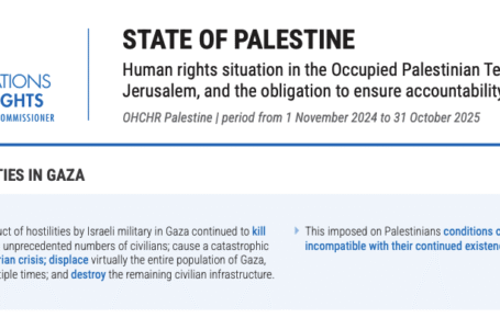 Statement on the UNRWA / UN Human Rights Findings on Gaza