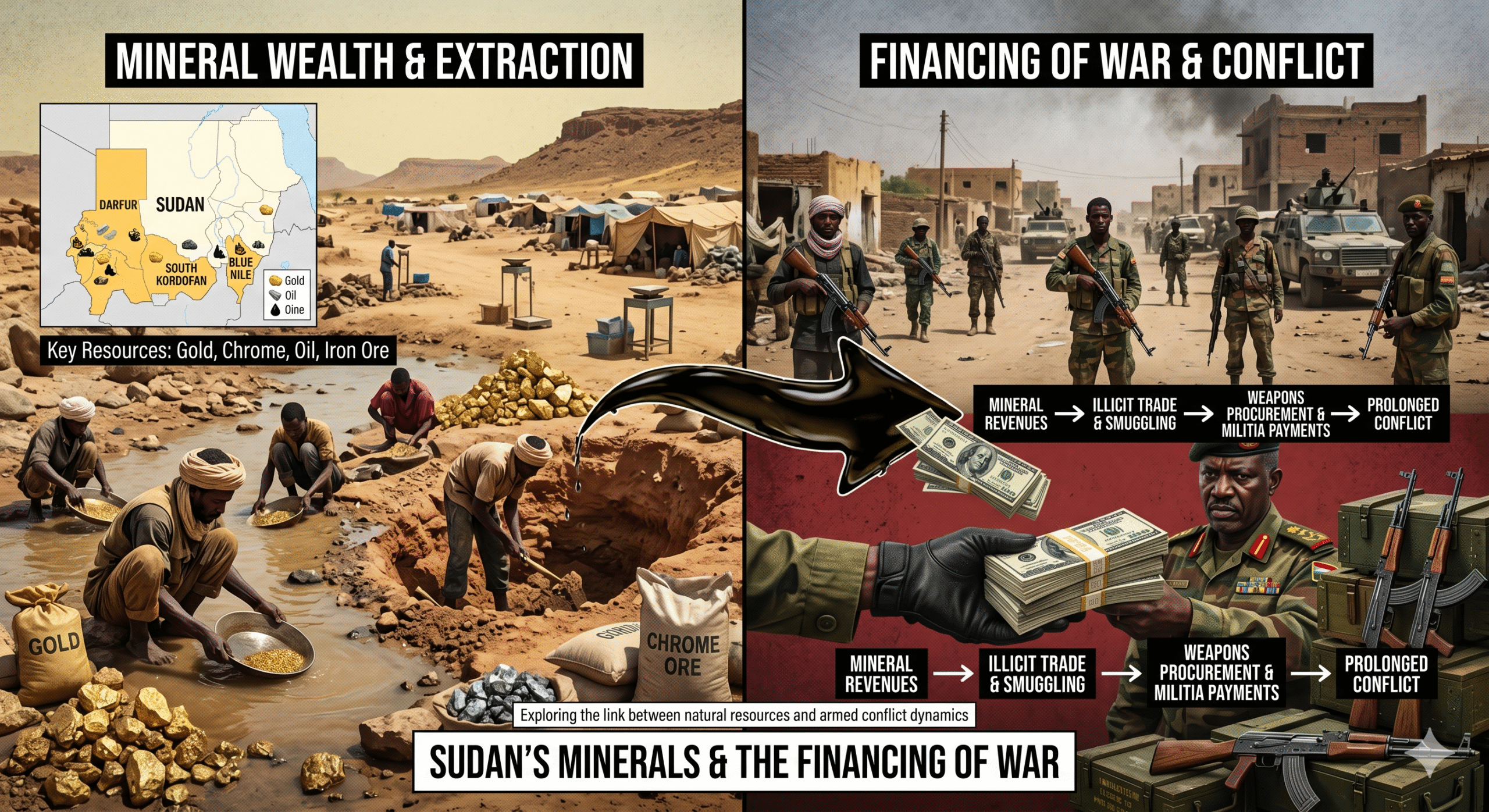 IFRD Publishes New White Paper on Sudan’s Wartime Mining Economy